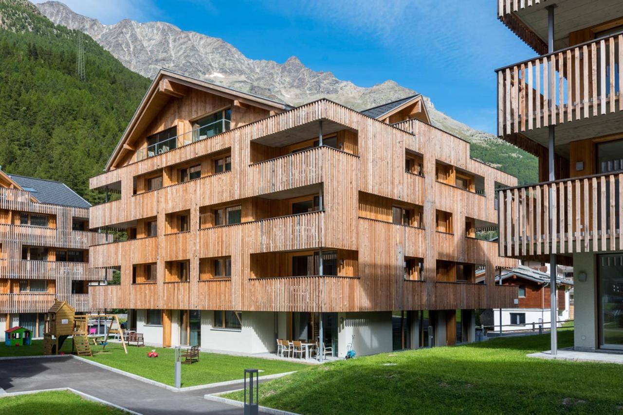 Montela Hotel & Resort - Suiten Saas-Grund Buitenkant foto