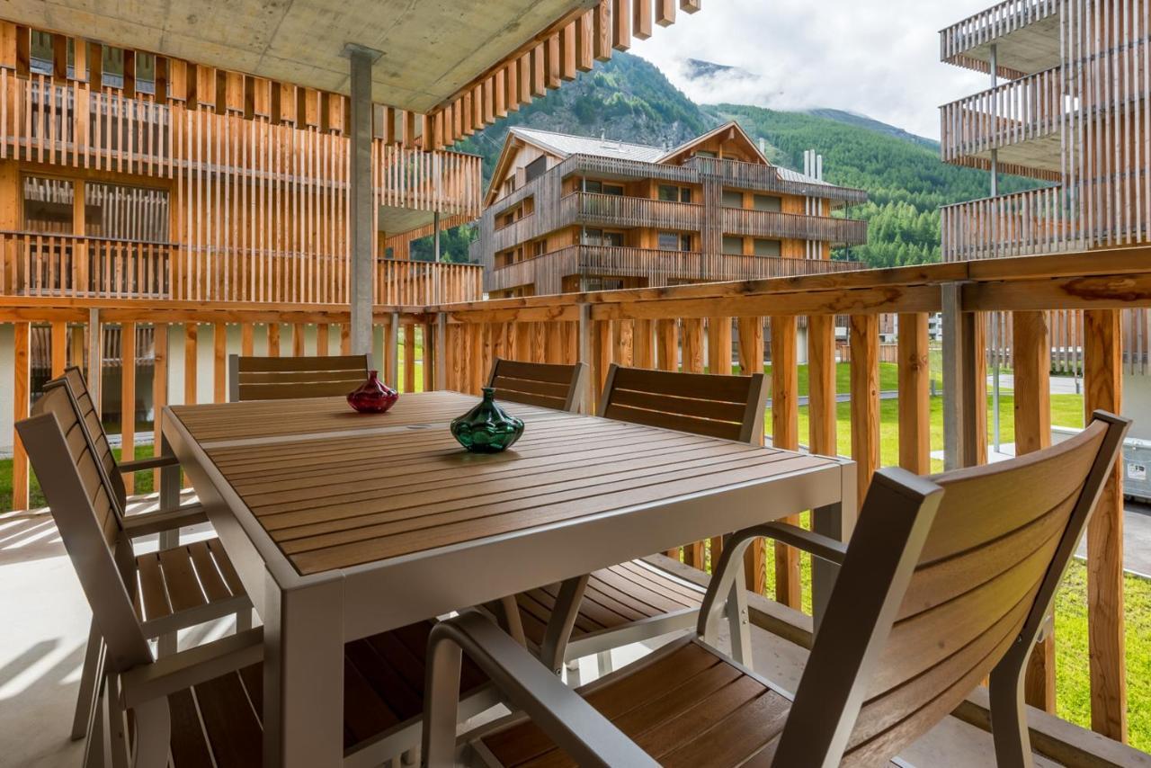 Montela Hotel & Resort - Suiten Saas-Grund Buitenkant foto