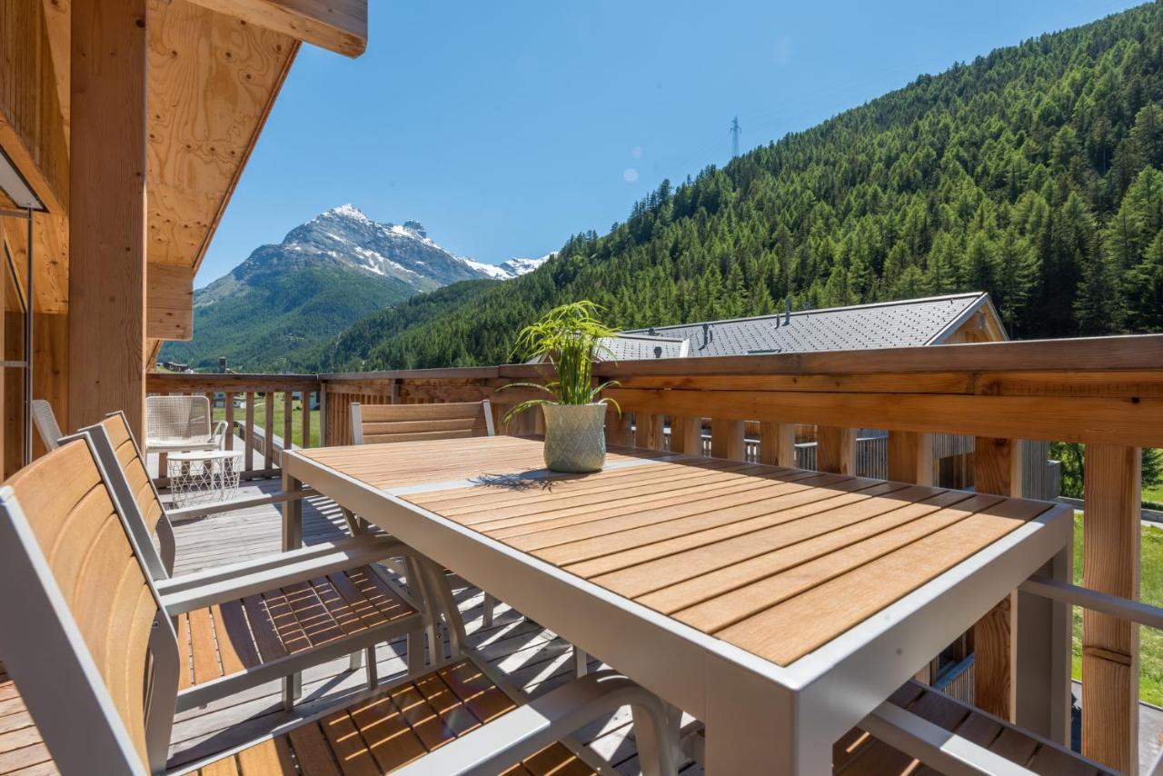 Montela Hotel & Resort - Suiten Saas-Grund Buitenkant foto