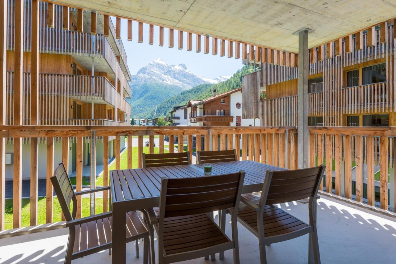 Montela Hotel & Resort - Suiten Saas-Grund Buitenkant foto
