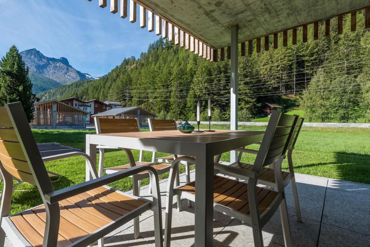 Montela Hotel & Resort - Suiten Saas-Grund Buitenkant foto