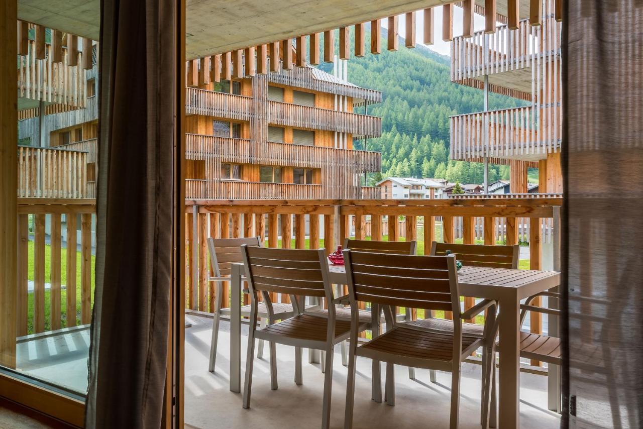 Montela Hotel & Resort - Suiten Saas-Grund Buitenkant foto