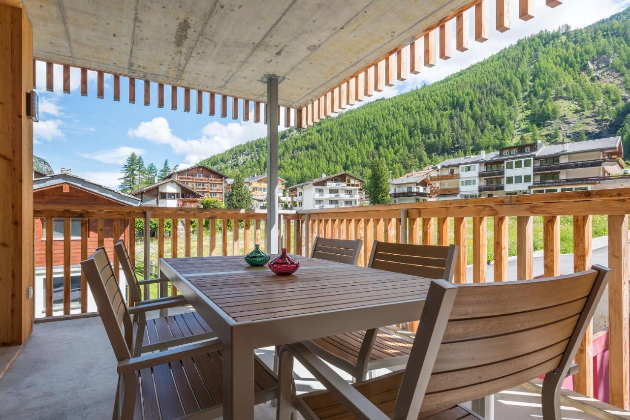 Montela Hotel & Resort - Suiten Saas-Grund Buitenkant foto