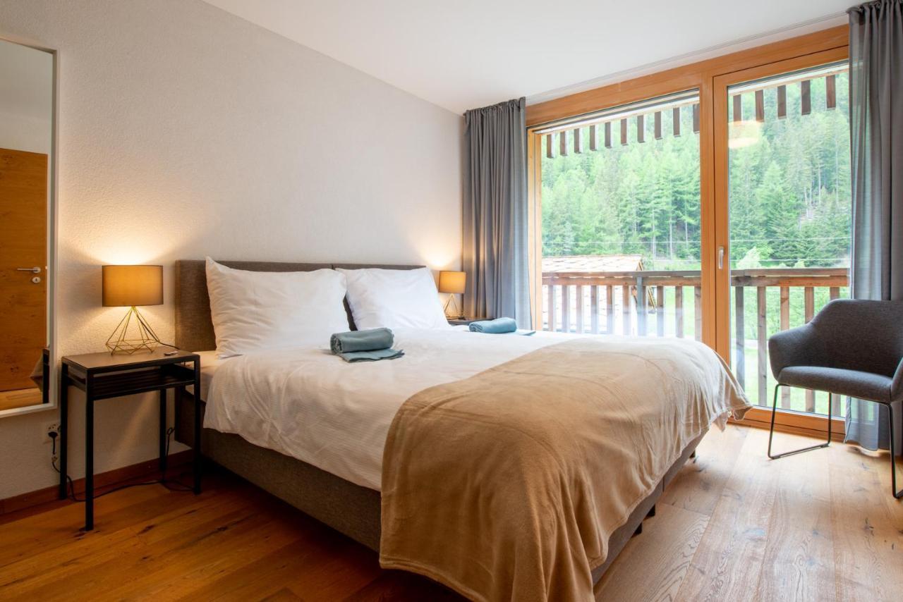 Montela Hotel & Resort - Suiten Saas-Grund Buitenkant foto