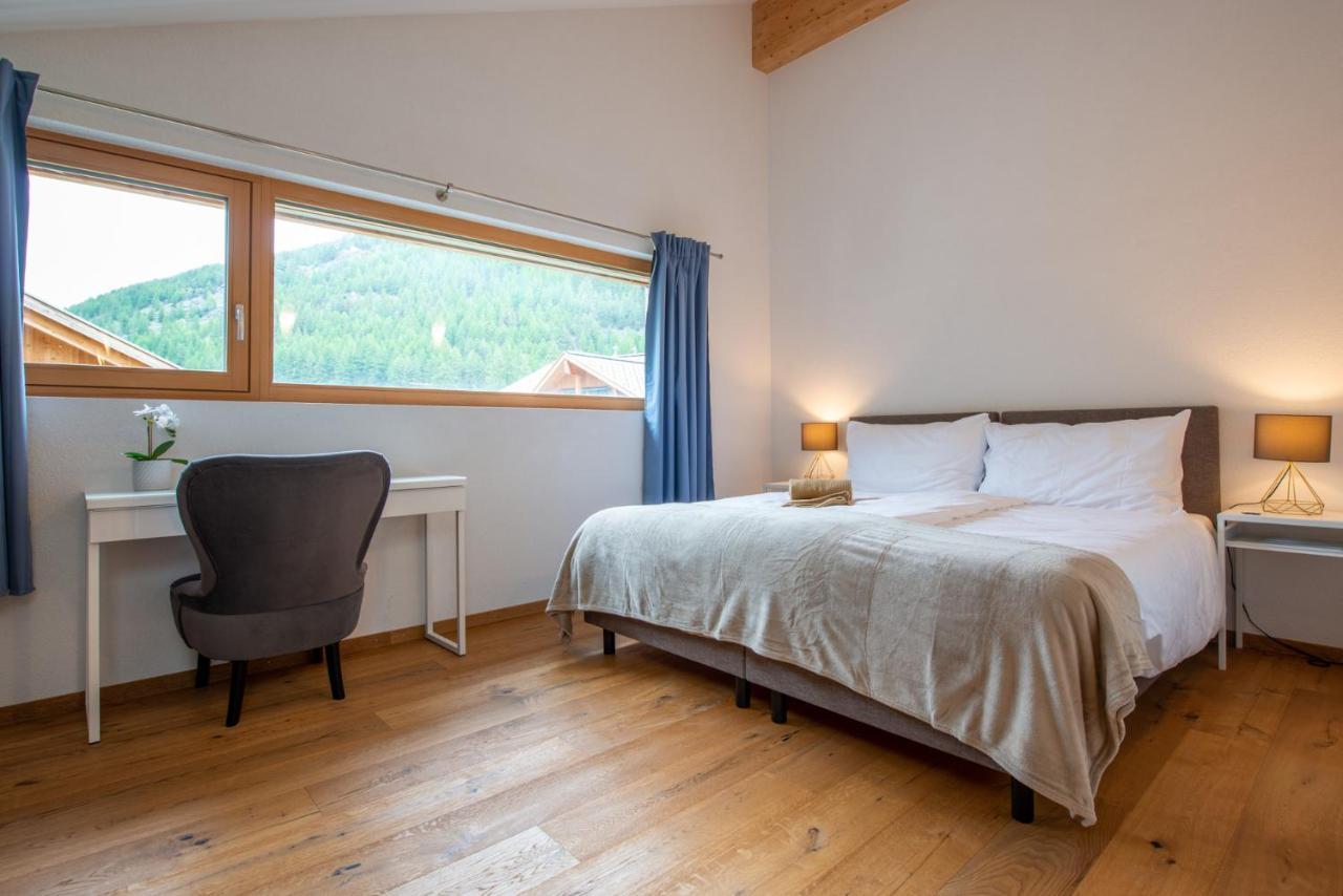 Montela Hotel & Resort - Suiten Saas-Grund Buitenkant foto