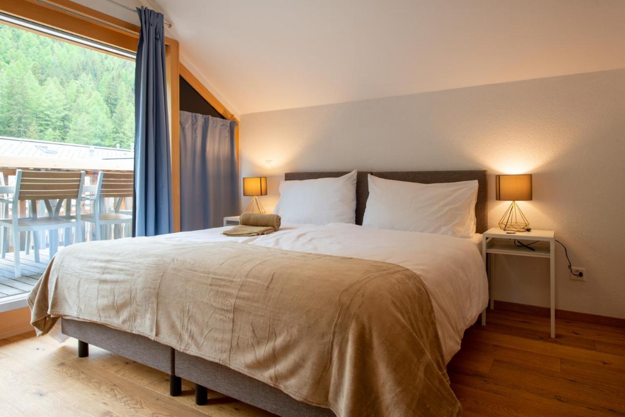 Montela Hotel & Resort - Suiten Saas-Grund Buitenkant foto